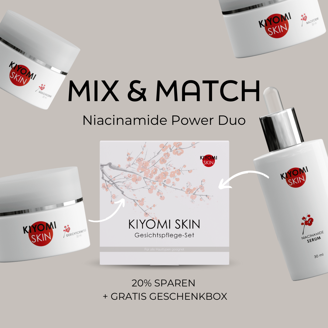 Niacinamide Power Duo - Gesichtspflege-Set in japanischer Geschenkbox
