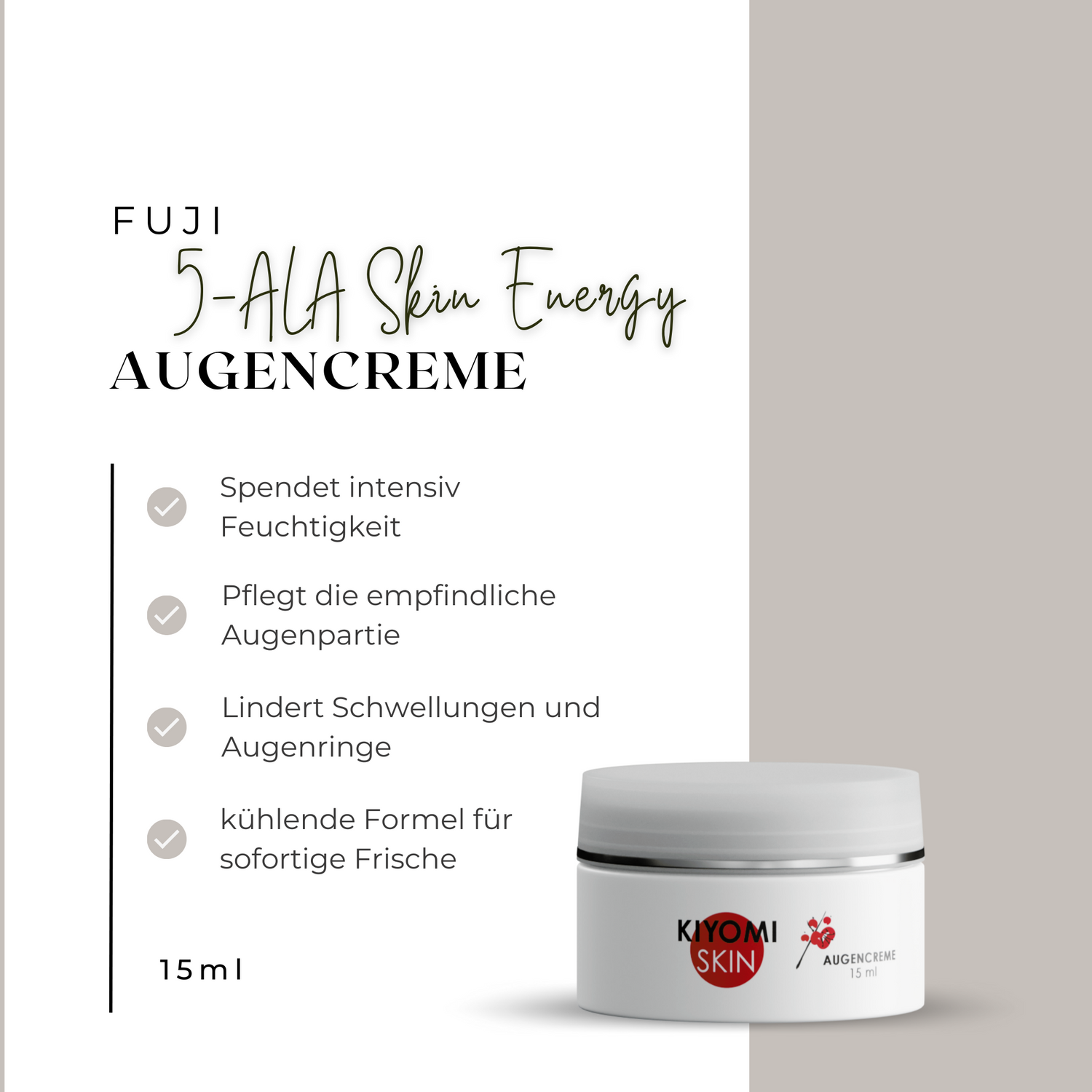 5-ALA Skin Energy Augencreme