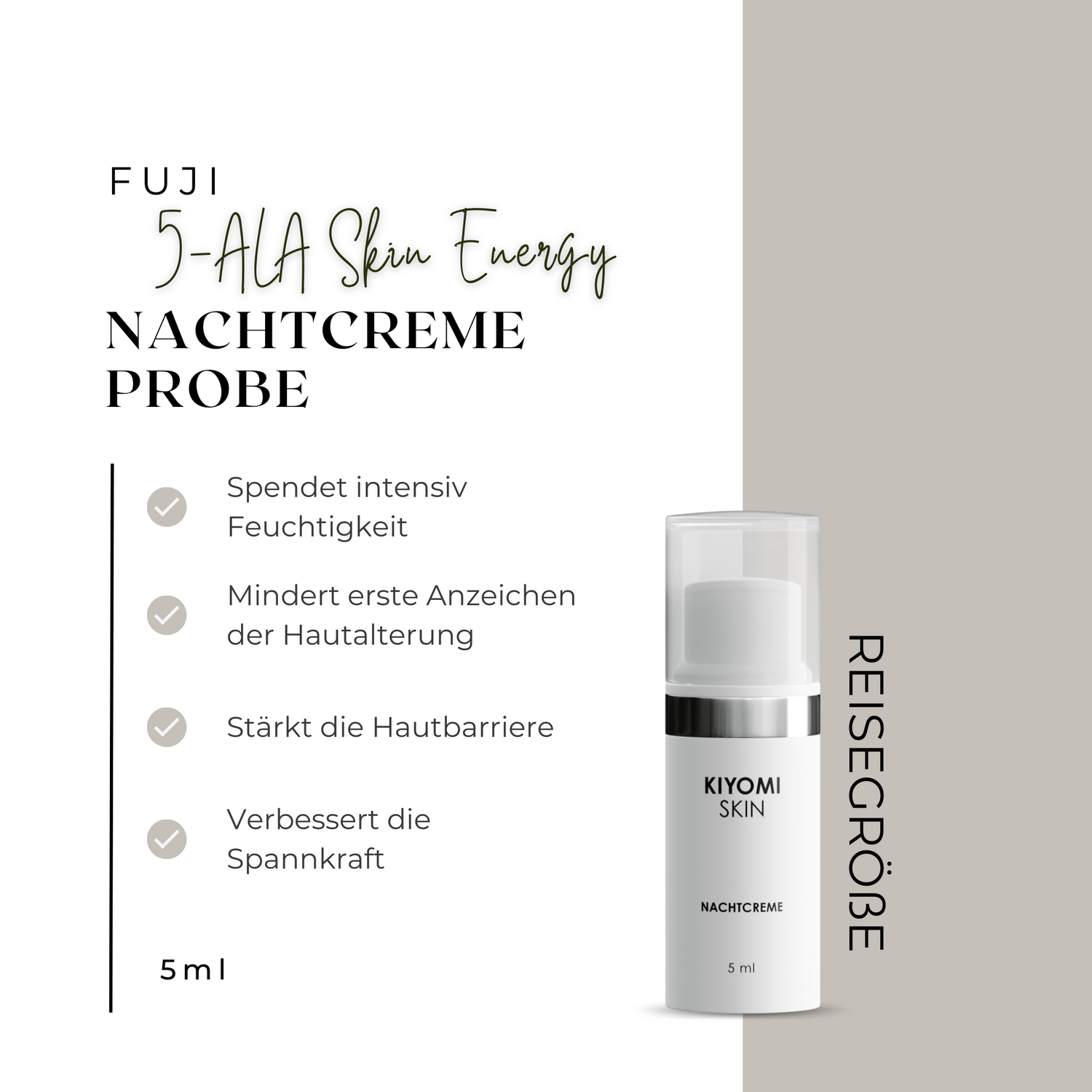 5-ALA Skin Energy Nachtcreme Probe