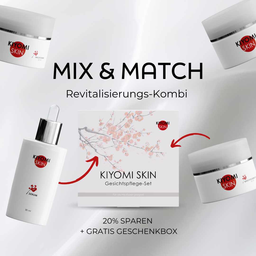Revitalisierungs-Kombi - Exklusives Gesichtspflege-Set in japanischer Geschenkbox